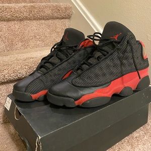 Air Jordan Retro 13 True Red and Black